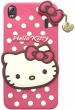 Aviaaz Lenovo A7000 Hello Kitty Pink Silicon Back Cover