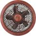Aco Katrina Wooden Energy Saving 5 Blade Ceiling Fan 400mm