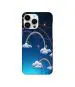 Casotec Rainbow Design 3D Printed Hard Back Case Cover for Apple iPhone 14 Pro