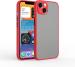 Empire Accessories Iphone 13 Mini Red Polycarbonate Smoked Case 360 Degree Protection Hard Back Case Cover