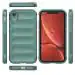 Casotec Back Cover for Apple iPhone XR | Full Camera Protection | Liquid Silicon Case | Flexible Bumper Case for Apple iPhone XR (Green)