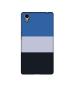 Casotec Three Colour Straps Design 3D Printed Hard Back Case Cover for Vivo Y51L