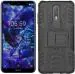 CarryWrap Back Cover for Nokia 5.1 Plus (Black, Dual Protection)