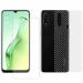 Kite Digital Oppo A31 Back Screen Protective Film Carbon Fiber Skin Transparent Screen Guard Sticker & Premium Tempered Glass Screen Protector