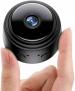 AVOIHS magnet IP0 Wireless Security Camera with HD Mini Nanny Audio Video Live Recording (Black)