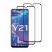 Kite Digital Vivo Y21 (Black) Tempered Glass Screen Protector with Edge to Edge Coverage and Easy Installation Kit (Pack of 2)