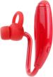Mi-Sts Red In The Ear Single Ear Wireless Earphone Bluetooth Headset, In The Ear