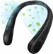 G.FIDEL USB Neck Hanging Fan Personal Hands-Free Fan Neckband Fan - Rechargeable 3 Speeds 360 Degree Headphone Design for Home, Sport, Camping, Beach, Travel, Office