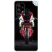 GADGETSWRAP Printed Vinyl Skin Sticker for Samsung Galaxy A53 (5G) - MotorBike Front Dark