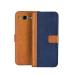Clickaway Multicolor Faux Leather Back Case Cover For Samsung Galaxy J2 Ace