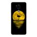 GADGETSWRAP Printed Vinyl Skin Sticker for LG G7 - Yellow Moon
