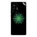 GADGETSWRAP Printed Vinyl Skin Sticker for Vivo X70 Pro - Green Flower