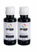 QUINK Refill Ink for HP GT51 GT52 Compatible for HP Ink Tank Printer 115 310 315 316 319 410 415 419 500 515 516 530 675 720 GT5810 GT5820 GT5811 GT5821 (GT51 Pack of 2)