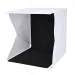 SMILEDRIVE White Photo Light Booth Product Photography Booth Studio With 2 Led Strips