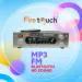 Firetouch FM Radio Multimedia Speaker with Bluetooth Digital FM Player with (Deluxe)- Remote Control Bluetooth, USB, SD Card, Aux FM Radio for Home and Kitchen(silver)