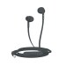 ODIO In-Ear Wired Earphones with Deep Bass, Soothing Treble, Mic with 3.5mm Audio Jack 1.2M Tangle-Free Cable ( Black)