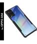 ZAPLAB Oppo A54 Transparent Black Bumper Plastic Hybrid Crystal Clear Camera Protect Airbag Design All Side 360 Degree Protection Back Cover