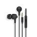 Ekus Mi Wired in-Ear Earphones Basic with Mic, Ultra Deep Bass & Metal Sound Chamber (Black)