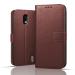ZORZO Flip Back Cover Case for Nokia 2.2 |Leather Finish | Inbuilt Stand & Pockets | Wallet Style Flip Back Case Cover for Nokia 2.2- Brown