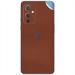 GADGETSWRAP Premium Material Skin Vinyl Decal Sticker Compatible With Oneplus 9 - Brown Leather