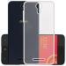Casotec Soft TPU Back Case Cover for Comio C2 - Clear