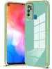 Mintak Vivo Y30 Mint Green Silicon 3D 360 Degree Protection Mobile Back Cover
