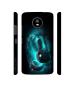 Casotec Cool Headphone Design 3D Printed Hard Back Case Cover for Motorola Moto E4 Plus