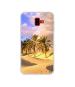 Casotec Cat Heart Tail Design Printed Silicon Soft TPU Back Case Cover for Samsung Galaxy J6 Plus