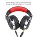 OneOdio Pro-10 Over Ear Headphone, Wired Bass Headsets with 50mm Driver, Foldable Lightweight Headphones with Shareport and Mic for Recording Monitoring Podcast Guitar PC TV (red)