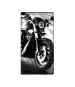 Casotec Cool Harley Davidson Design Printed Silicon Soft TPU Back Case Cover for Sony Xperia R1 Plus