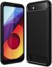 Leyon Black Silicon Back Cover For Lg Q6