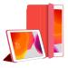 Caseelo Trifold Flip Cover for Apple 5th 2018 6th 2017 Gen 9.7 inch Rebound Slim Smart Case for iPad Air 1 Air 2 Gen 9.7 inch ( A1474 A1475 A1476 A1566 A1567 ) Auto Sleep/Wake, Viewing, Typing Stand, Flexible with Rubberized Coating ( Red )