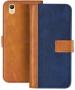 Clickaway Multicolor Faux Leather Back Case Cover For Vivo Y51L