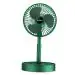 LAZYwindow Premium Quality Telescopic Portable Electric Fan, Cooling Mini USB Fan 3 Speed Mode (Green)
