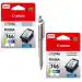 Canon CL 746 Small Twin Ink Cartridge With 3in1 Multi-Function Mobile Phone Stan