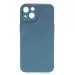 The Hatke Back Cover for Cosmic Blue Spazy Silicone Case for Apple iPhone 13