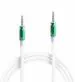 Ditto Hub AUX Cable 2 m 3.5 mm Jack Aux to Aux Cable White One Cable