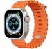 CLUBCLASSY T800 Ultra Smart Watch With Bluetooth Calling, 1.99 HD Display & App Alerts Orange