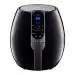 SToK 1500 W Air Fryer With Double Layer Grill, 4L, Black