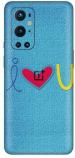 aadia One Plus 9 Pro Matte Vinyl Love Printed Mobile Skin Sticker with Scratch Resistant Lamination