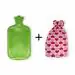 Sahyog Wellness Hot Water Bottle/Bag - Non-Electrical for Pain Relief (2 Litre - Green with cover)