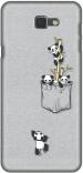 Hesofy Samsung Galaxy J7 Prime, Samsung J7 Prime 2, Samsung Galaxy On Nxt Grey Back Cover