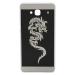 EXCLESIOR Xiaomi Redmi 2, Xiaomi Redmi 2 Prime Black Dragon Design, Shockproof, Plastic Back Cover