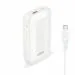 ERD PB-120 Li-Ion 25W PD+QC Power Bank, 10000mAh Single Input Ports, Compatible with Smartphones, Smart Watches, Neckbands & Other Devices, White