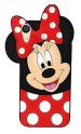 TRIFTY Oppo A37 Red Silicone 3D Micky Mouse Case Cover