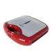 LA'FORTE LAVITE Sandwich Maker Non-Stick Coated Plates, Cool Touch Handle 750 W, Red