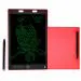 BESTOR Portable Ruff 12 inches LCD Paperless Memo Digital Tablet Notepad Scribble Board (Red)