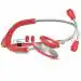 MCP Classic-SS Dual Head Stainless Steel Stethoscope for doctors, medical students, nurses (Red)