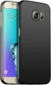 MOZETTE Back Cover for Samsung Galaxy S7 Edge (Black, Dual Protection, Silicon, Pack of 1)