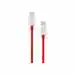 One Plus Type-C To Type-C Charging Cable Compatible with OnePlus 9,9R,9Pro,Nord 2-[Cable],Red